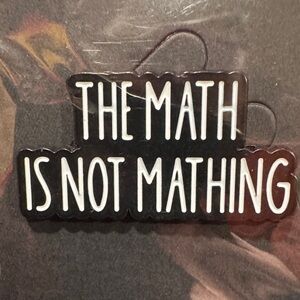 3 for $15 on select pins 
Black and White Brooch